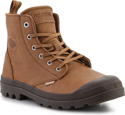 Immagine prodotto di Palladium 76888-252-M Pampa Zip Leather - Scarpe da uomo Stivali - Dear- Brown-M, dimensioni:45 EU