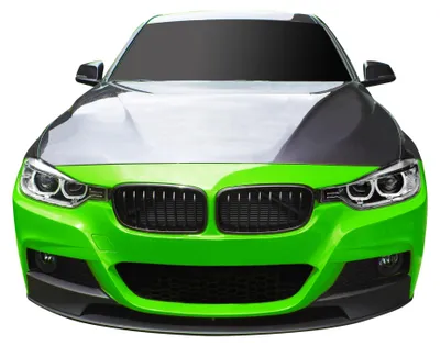 Produktbild von Frontspoiler Lippe mit ABE schwarz matt für BMW 3 F30 F31 2011-2019 M-Paket