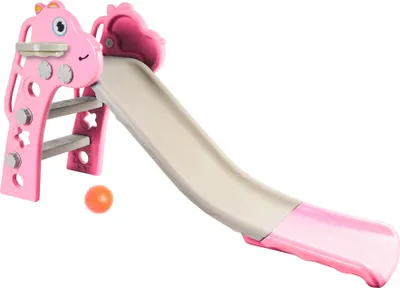 Produktbild von Aga4Kids Rutsche mit Griff 130 cm DS3701 Rosa