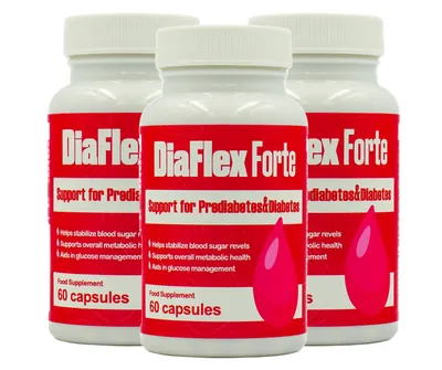 Immagine prodotto di Integratore alimentare DiaFlex Forte 3x60 capsule