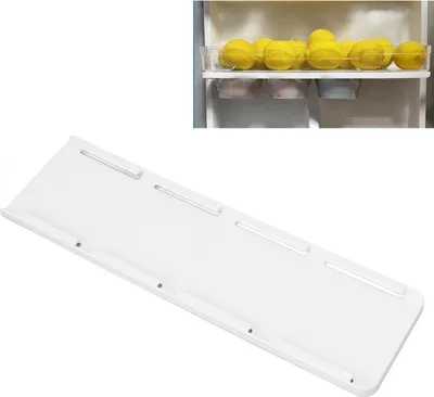Produktbild von Joghurt Kühlschrank Veranstalter 4 Kapazität 3.75in Wide Mouth Joghurt Einfache Installation Platz sparende Joghurt Schieberegler Halter für kleine Kühlschränke
