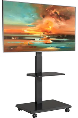 Produktbild von SolidKeus – Mobiler TV-Wagen für Fernseher mit einer Bildschirmgröße von 32 bis 75 Zoll, bis zu 50 kg