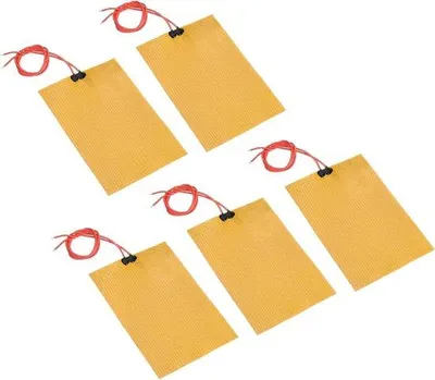 Obrázek produktu pro Samolepicí topné prvky 24 V, 50 W, 135 × 95 mm, polyimid