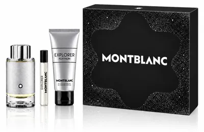 Zdjęcie produktu dla Montblanc Explorer Platinum EDP 100 ml + EDP MINI 7,5 ml + SG ciało i włosy 100 ml M