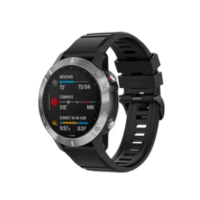 Obrázek produktu pro Silikonový řemínek FIXED Silicone Strap pro Garmin QuickFit 26mm, černý