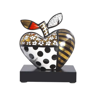 Produktbild von Goebel Romero Britto Golden Big Apple (Figur, Porzellan)