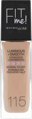 Immagine prodotto di Maybelline New York Foundation Fit Me Liquid 115 Ivory, SPF 18, 30 ml