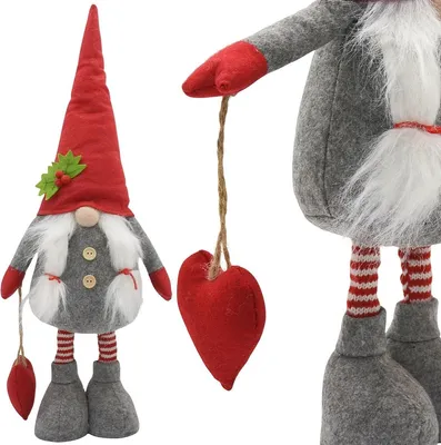 Image de Nain décoratif / Gnome fille 52 cm – Figurine décorative