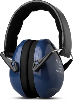 Produktbild von SCHALLWERK ® Kapselgehörschutz Kiddies (DarkBlue) - Hochwertige Lärmschutz Kopfhörer mini - Ohrenschützer ideal für Alltag, Feste & Feiern,