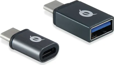 Produktbild von Conceptronic DONN04G OTG-Adapter für USB-C 2er Pack