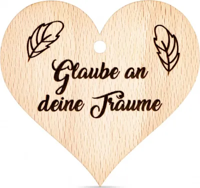 Produktbild von Anhänger Glaube an deine Träume