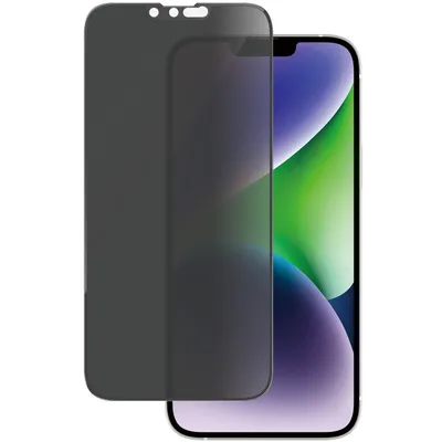 Zdjęcie produktu dla PanzerGlass ® Privacy Screen Protector iPhone 14 Plus | 13 Pro Max | Ultra-Wide Fit, Apple, Apple - iPhone 14 Plus, Apple - iPhone 13 Pro Max, Aplikacja na sucho, Odporny na zadrapania, Odporny na wstrząsy, Przezroczysty, 1 szt.