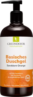 Produktbild von GREENDOOR Basisches Duschgel Sanddorn Orange