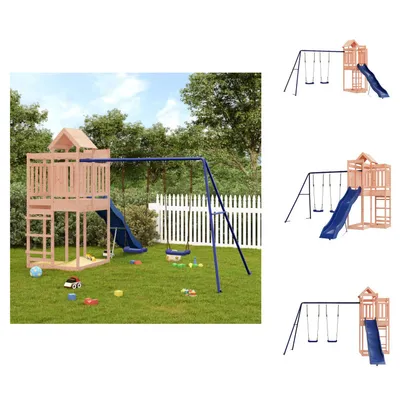 Produktbild von vidaXL Spielturm Massivholz Douglasie -  Schaukeln & Spieltürme