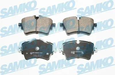 Produktbild von SAMKO 5SP1987 Bremsbeläge Satz Vorne Bremsklötze für BMW X1 (F48) 2 Active Tourer (F45) 2 Gran Tourer (F46) für MINI Schrägheck (F56)