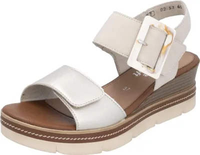 Produktbild von Remonte Damen Keilsandaletten 32373-36, 32373-37, 32373-38, 32373-39, 32373-40, 32373-41, 32373-42, 40523-36, 40523-37, 40523-38, 40523-39, 40523-40, 40523-41, 40523-42 REM-D2L53 palegold/muschel 40