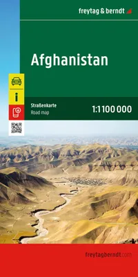 Produktbild von freytag & berndt Straßenkarte Afghanistan 1:1,1 Mio.