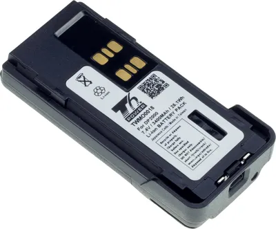 Produktbild von T6 Power Akku für Motorola MOTOTRBO DP4000e, Li-Ion, 7,4 V, 3400 mAh (25,1 Wh), schwarz