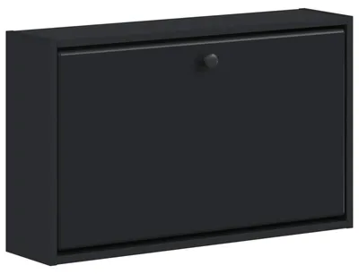 Immagine prodotto di Armadietto a muro per scarpe, modello BREDA, dimensioni 71 x 17 x 43 cm, realizzato in materiale composito di legno