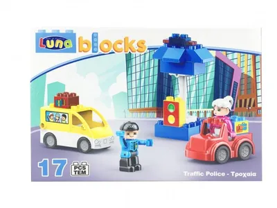 Produktbild von verkehrspolizei Blocksatz 17-teilig