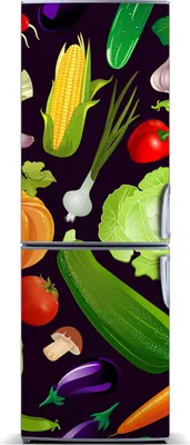 Produktbild von Tulup Kühlschrankdekoration - Magnetmatte - 70 cm x 190 cm - Magnet auf dem Kühlschrank - Gemüse