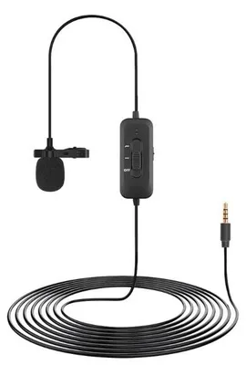 Immagine prodotto di Microfono lavalier Sada da 3,5 mm e adattatore audio