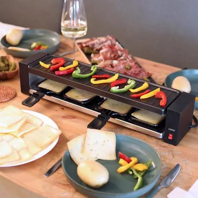 Immagine prodotto di Griglia per raclette per 4 persone, 800w Onli ON1011N