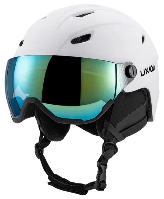 Produktbild von Verstellbarer Snowboardhelm mit Brille für den Wintersport