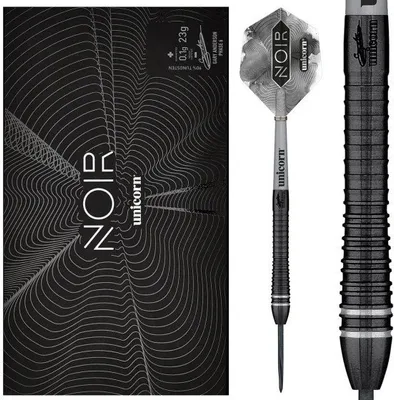 Produktbild von Unicorn Gary Anderson Noir Phase 6 - Deluxe Steel Darts - 21g -- 1 Satz