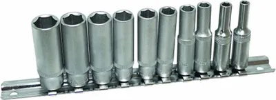 Immagine prodotto di Set bussole lunghe 1/4", 4–13 mm