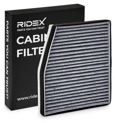 Produktbild von RIDEX 424I0198 Innenraumfilter Pollenfilter für FIAT PUNTO (188) Aktivkohle