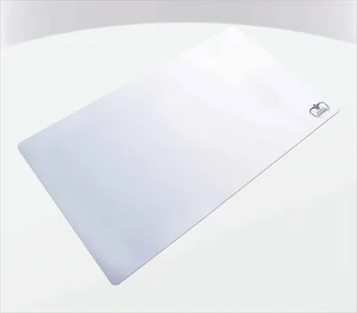 Produktbild von Ultimate Guard Spielmatte Monochrome Weiß 61 x 35 cm