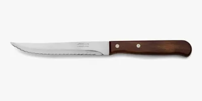Image de Couteau de cuisine Arcos Latina 100801 en acier inoxydable Nitrum et mangue pressée, lame de 13 cm, sous blister.