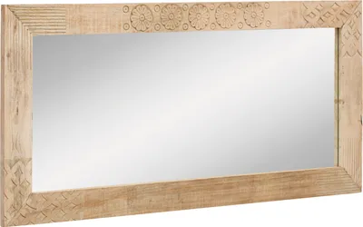 Produktbild von Spiegel Laos 147x70 Echtholz horizontal oder vertikal