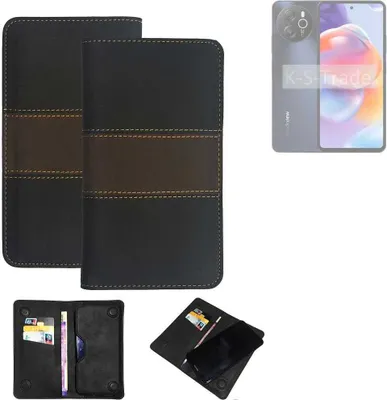 Produktbild von K-S-Trade Hülle Handyhülle kompatibel mit Blackview Shark 8 Schutzhülle Walletcase Bookstyle Tasche Schutz Case Handytasche Wallet Cover Kunstleder