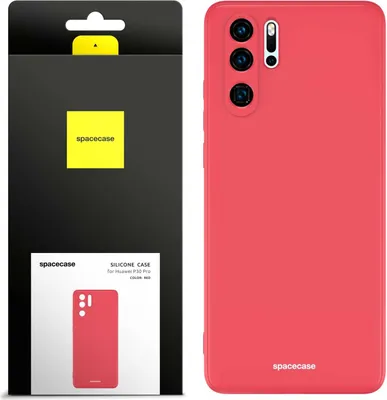 Image de Coque en silicone SPACECASE Coque en silicone pour Huawei P30 Pro Rouge