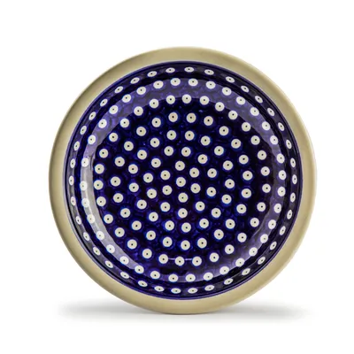 Obrázok produktu pre BUNZLAUER CERAMIC PLATE 22 cm tanier Deep Dotted Blue