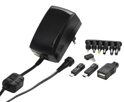 Image de VIVanco™Bloc d'alimentation universel, prise UE AC/DC 3-12 V, 9 en 1