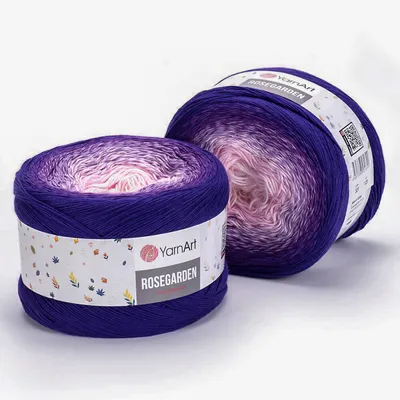 Obrázek produktu pro YarnArt Rosegarden příze 250 g / 200 m - barva 321 - pletací a háčkovací příze