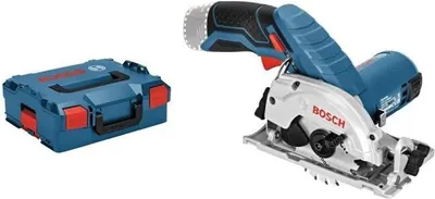 Obrázek produktu pro Kotoučová pila, 12 V GKS 12V-26, akumulátorová kotoučová pila, hloubka řezu 17 mm (dřevo), L-BOXX, bez akumulátoru, bez nabíječky