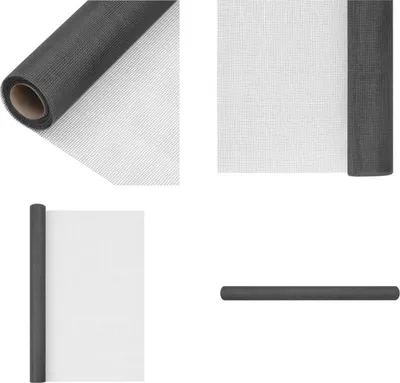 Obrázok produktu pre vidaXL Sieť proti hmyzu zo sklenených vlákien 60x2000 cm čierna - sieť proti hmyzu - ochrana proti komárom