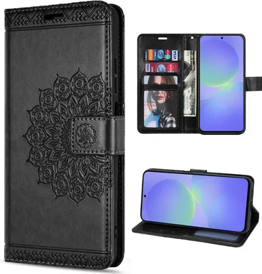 Produktbild von Hülle für Samsung Galaxy A36/ A56 Handy Tasche Case Schutzhülle Schale Etui BF Schwarz
