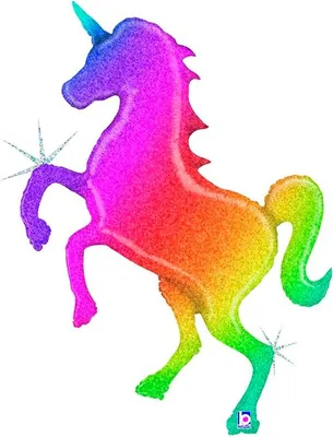 Produktbild von ABCFormII Einhorn Glitter 137 cm