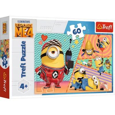 Image de TREFL 60 Puzzle Happy Minions 17395