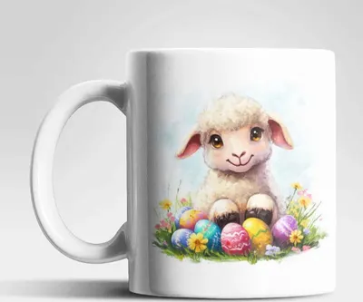 Produktbild von Ostern Schaaf Ostereier Kaffeetasse Teetasse Tasse Geschenkidee 325 ml – Schaaf-02