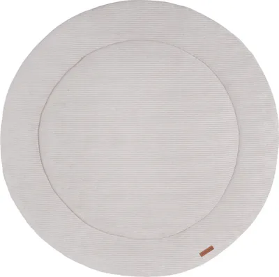 Produktbild von Baby's Only Krabbeldecke rund Sense - Kieselgrau - Ø95 cm