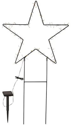Produktbild von Star Trading Barlumi, Leichte Dekorationsfigur, Schwarz, IP44, 150 Glühbirne(n), LED, 2,25 W