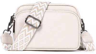 Image de Solidchoice - Sac bandoulière en cuir élégant pour femmes, avec une large bandoulière