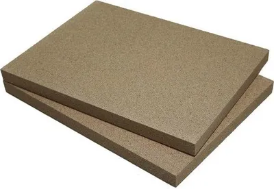 Productafbeelding van Vermiculite plaat 2400 x 300 x 30 mm - Ideaal voor haarden en kachels
