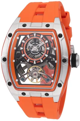 Obrázok produktu pre Invicta S1 Rally 49034 Pánske Hodinky - Automatické Hnutie - Nerezová Oceľ s Čiernym Ciferníkom - 44 mm